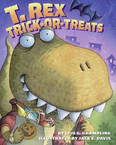 T. Rex Trick-or-Treats: A Joyful Halloween Picture Book for Kids (Ages 4-8) about Candy and Costumes