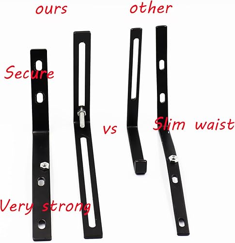 Miniatura 3 de Macetas para ventana, barandilla de cubierta con forro de coco, macetas de balcón de 24 pulgadas para colgar (2 piezas)