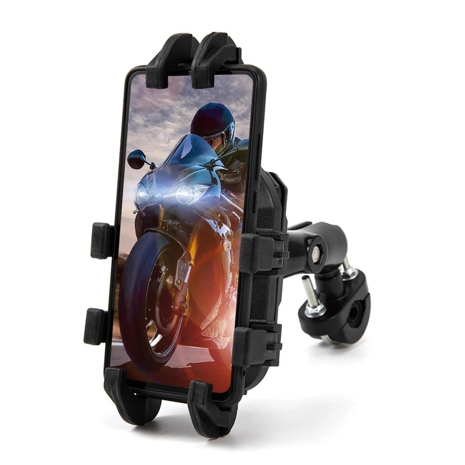 Soporte Móvil Bicicleta para YZF para R6 2006-2017 para R1 Soporte para Teléfono De Motocicleta Soporte para Manillar De Motocicleta Soporte De Navegación GPS Soporte Teléfono Bici
