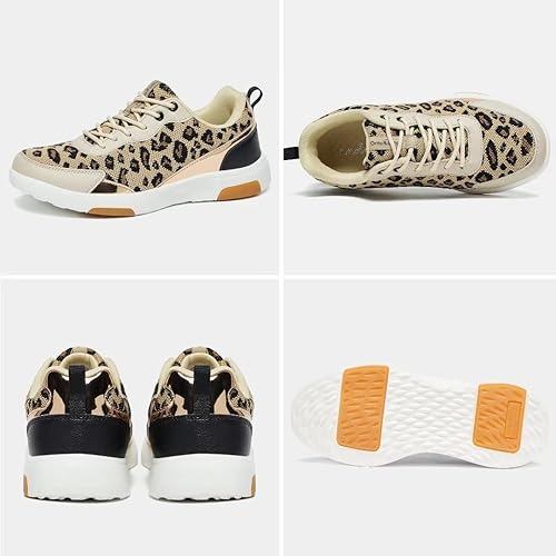 Miniatura 2 de OrthoComfoot Zapatos ortopédicos para caminar para mujer con soporte de arco cómodas zapatillas de deporte de moda para fascitis plantar, zapatillas