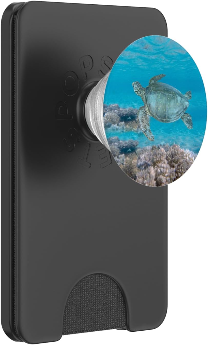 Sea Turtle pop Socket PopSockets PopWallet for MagSafe