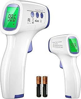 DR VAKU® Swadesi Non-Contact Infrared Digital Temperature Gun, Resolution Infrared Thermometer | Multi-Purpose, Wide Range, Non-Contact [Free Battery]