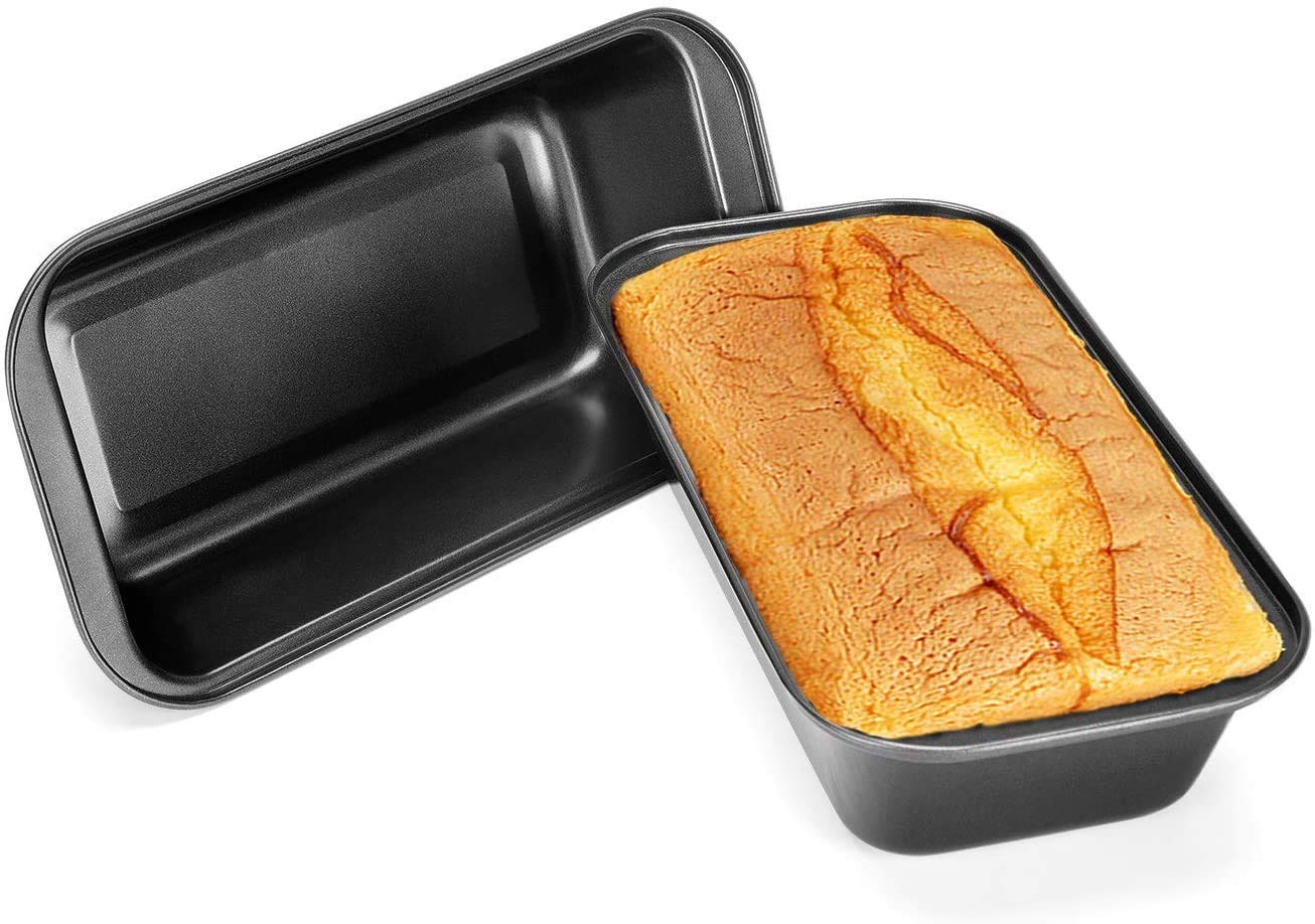 VERENA Non Stick Carbon Steel Baking Tray || Bread Loaf Tin || 27 cm | Black (Set of 1)