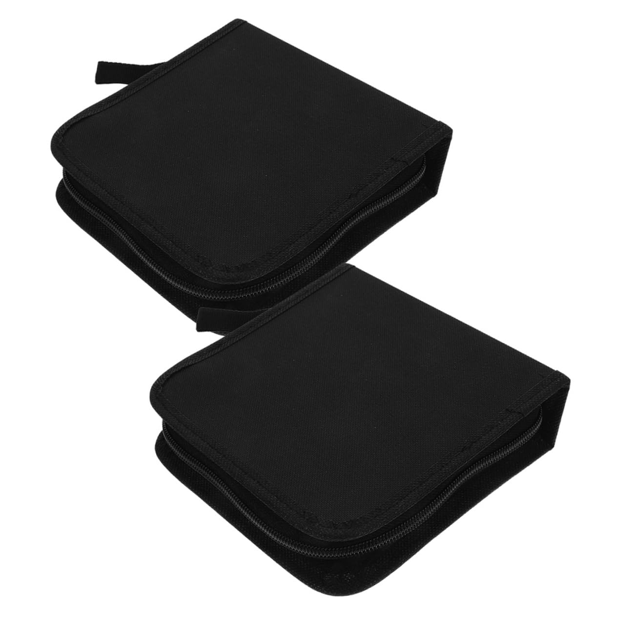 Cabilock 8 Piezas Paquete De Mini Cd Mini Carpeta Cajas De Almacenamiento De Cd Bolsa De Cd De Coche Organizador De Dvd Carpeta De Dvd Páginas Portátil Viajar Caja De Soporte