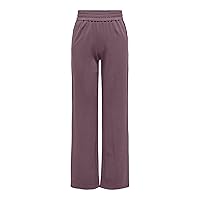 ONLY Pantaloni da Donna Onlpoptrash-Suki Life MW Pnt Noos, Rosa Marrone