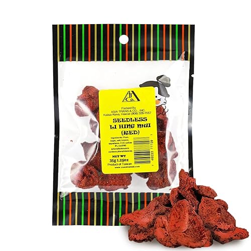 Miniatura 9 de Ciruelas rojas saladas secas - Saladitos Con Sal - 2.5 onzas (paquete de 2)