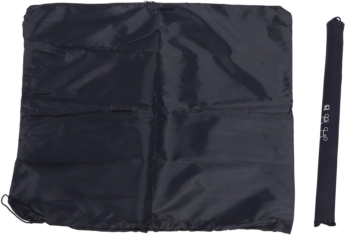 SUNGOOYUE Folding Bike Dust Cover, Bike Dust Cover Elastic Bottom Storage Pouch Compatible with Folding Bikes for Indoor Outdoor Use