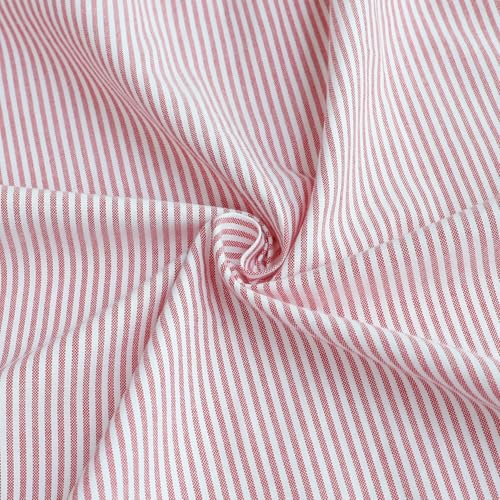 Image of Dubinik Mens Short Sleeve Button Down Shirts Soft Breathable Summer Vintage Regular Fit Lightweight Men's Casual Shirt