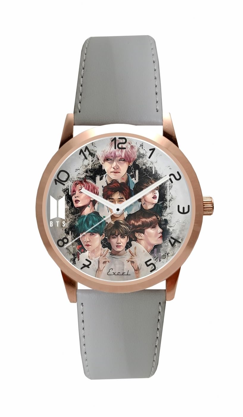 BTS Grey Rosegold Watch | Girls | Premium Rosegold Watch (B0CF5XWQB4) Amazon Price History, Amazon Price Tracker