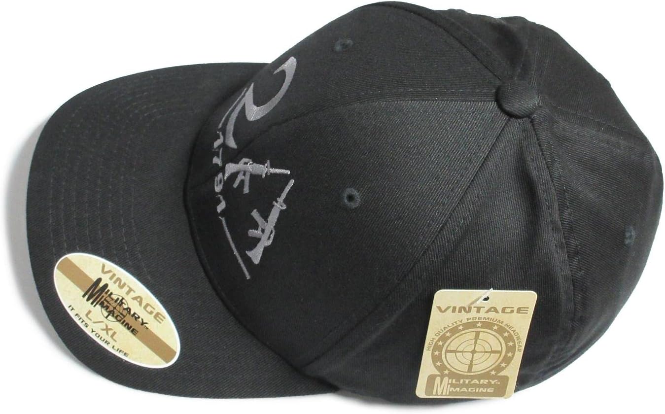 2nd Amendment 1791 AR-15 Style Fit for Life Embroidered Black/Gray Hat Cap