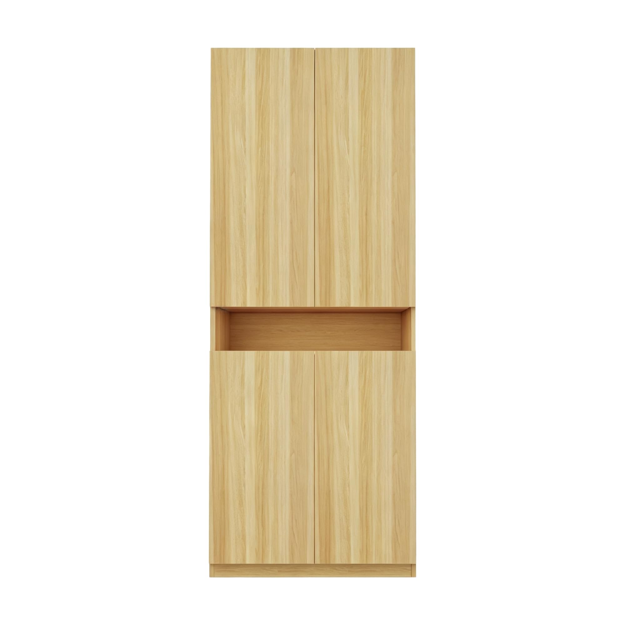 Armario 70 × 55 × 180 cm, color madera