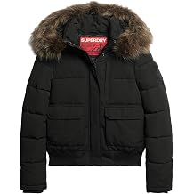 Superdry Women's Everest Hooded Puffer Bomber JACKET pack of 1