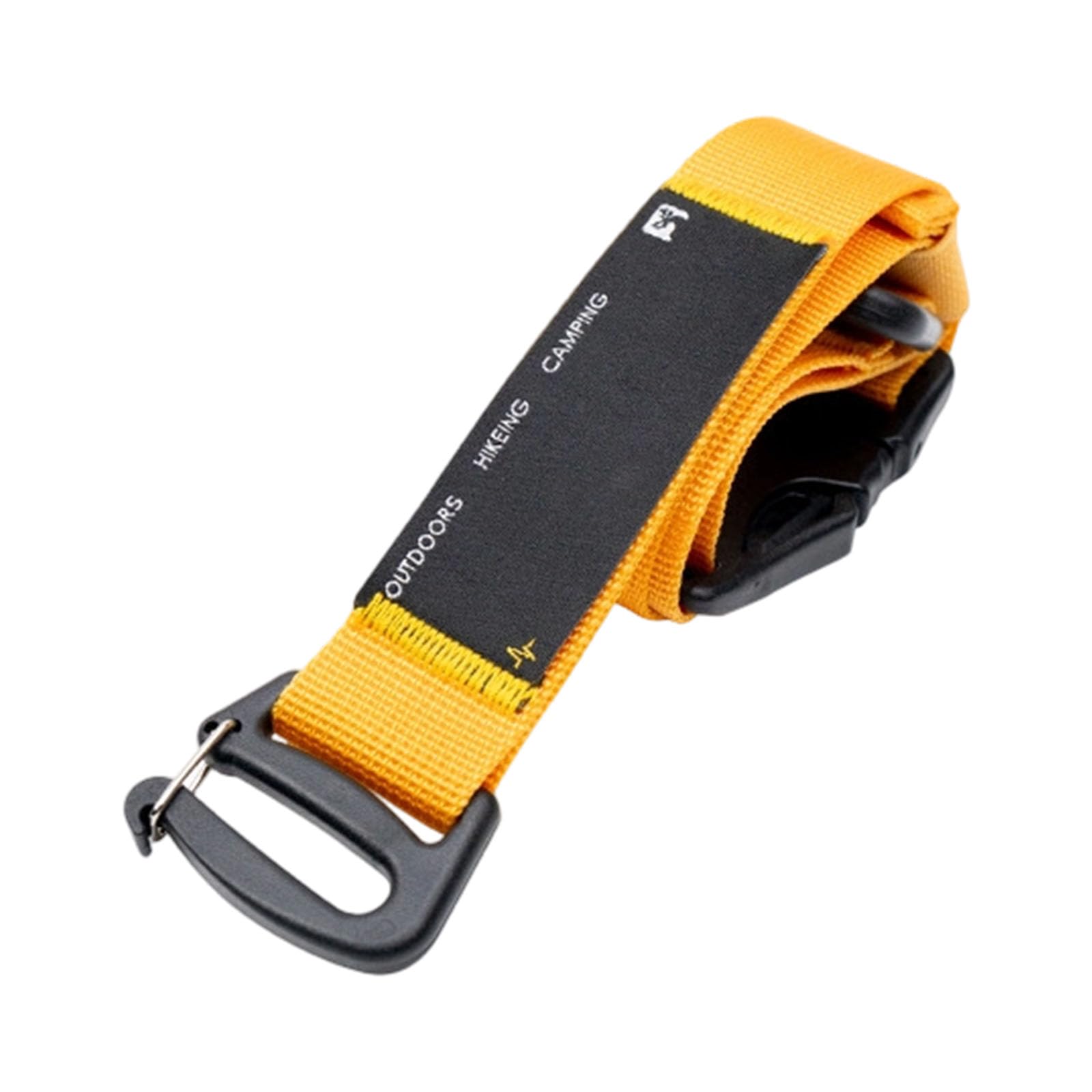 QIAOLIDA Regulable Webbing Carabiner Hook Backpacks Attachments Clip Triangular Hook for Outdoor Gears Accessories