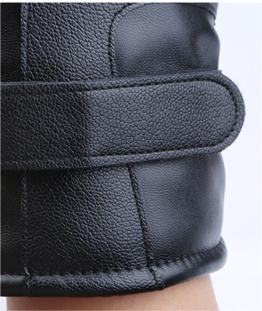 Guantes de Ciclismo Guante A Prueba De Viento Deportes Al Aire Libre Pantalla Táctil Térmico Cálido Dedo Completo Bicicleta Motocicleta Guantes Deportivos