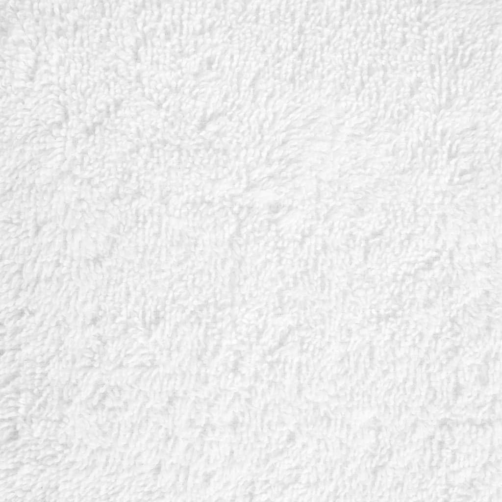 Toallas para invitados (50 piezas), color blanco y negro