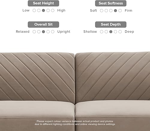 Miniatura 48 de mopio - Sofá cama futón, de 76.8 pulgadas, sofá pequeño biplaza, moderno de mediados de siglo, sofás para sala de estar (terciopelo rosa viejo) 1 -