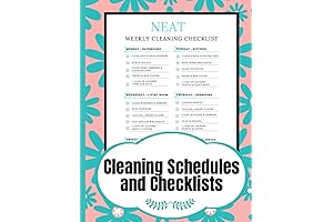 NEAT Cleaning Schedules and Checklists: Your Guide to a Clean and Organized Home