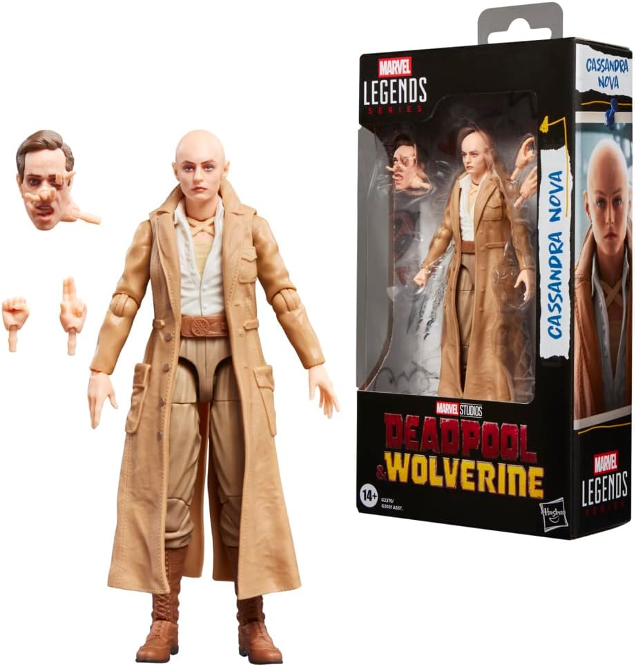 Marvel Legends Series Cassandra Nova, Marvel Studios' Deadpool & Wolverine Movie Collectible 6-Inch Action Figure Gift image 3