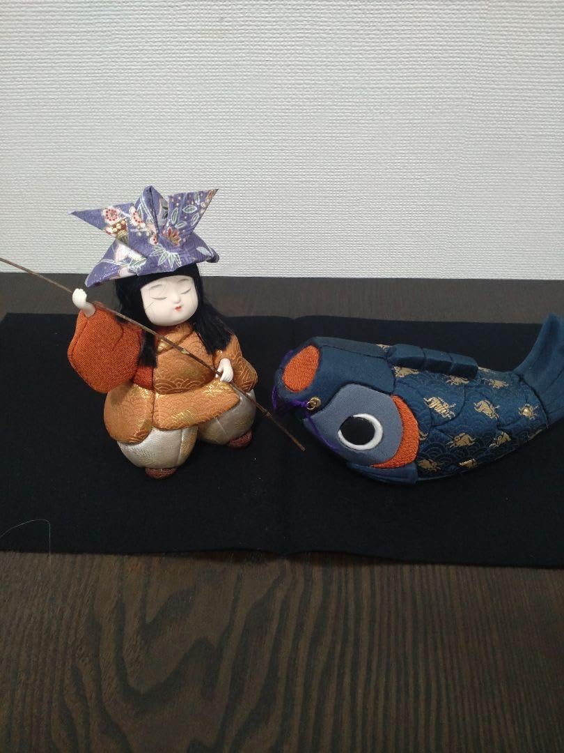 雛蔵木目込人形 鯉釣りB 木目込人形 五月人形 鯉釣り【