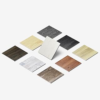 ATOPOSE Peel and Stick Vinyl Flooring Plank，1 Piece Sample,4"x6" Self Adhesive Flooring for DIY Installation（White Wash Maple Sample）