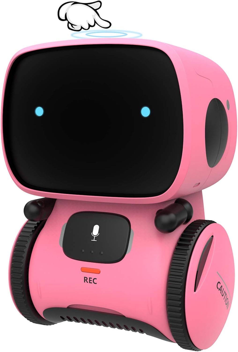 GILOBABY Toy Robot for Girl, Intelligent Smart Robot toy for Girl Boy Kid, Children Interactive Idea Gift Toys Age 3 Years& Plus, Voice Control&Touch Sense ,Dance&Sing&Walk , Recorder&Speak like you