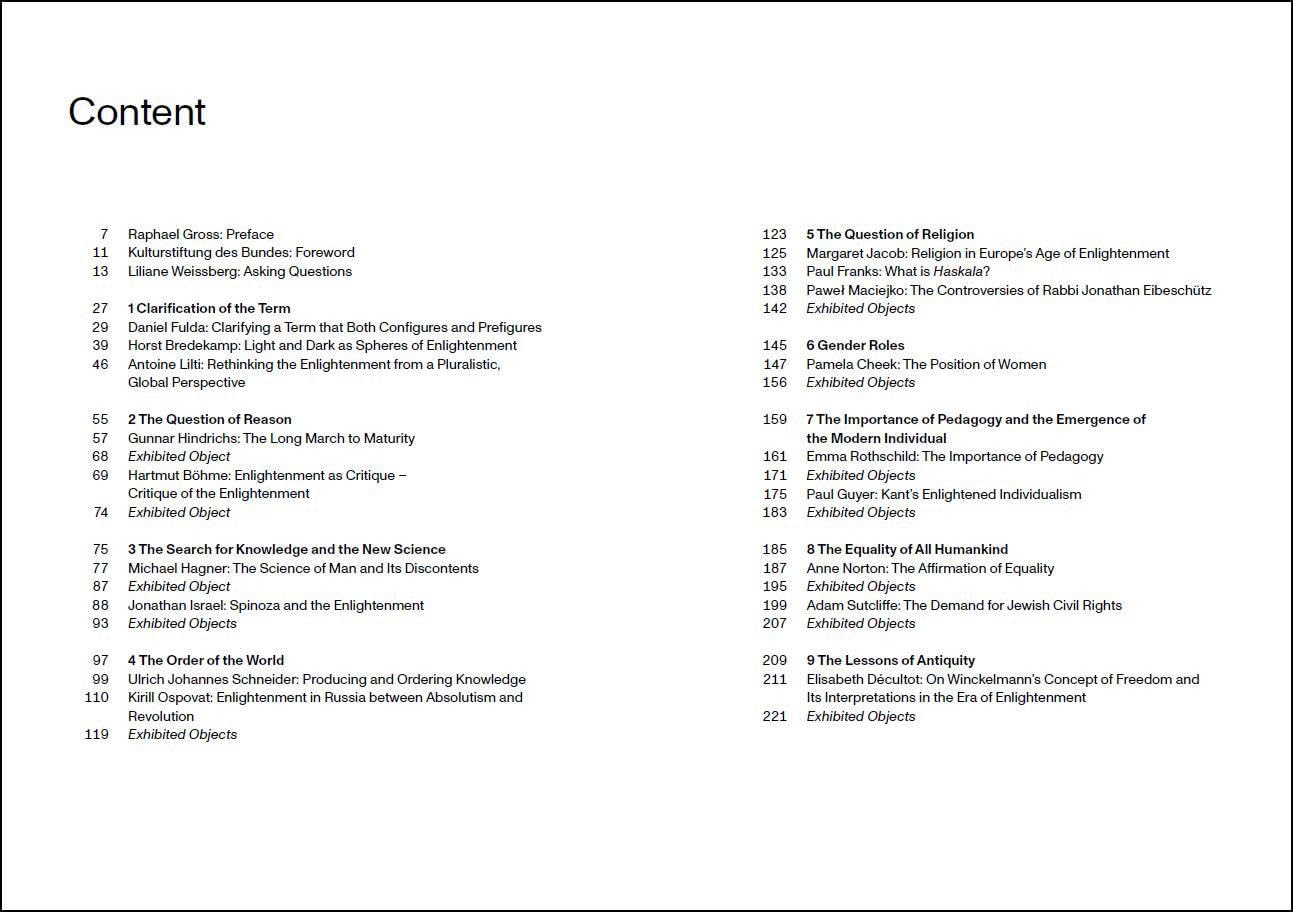 What Is Enlightenment?: Questions for the Eighteenth Century