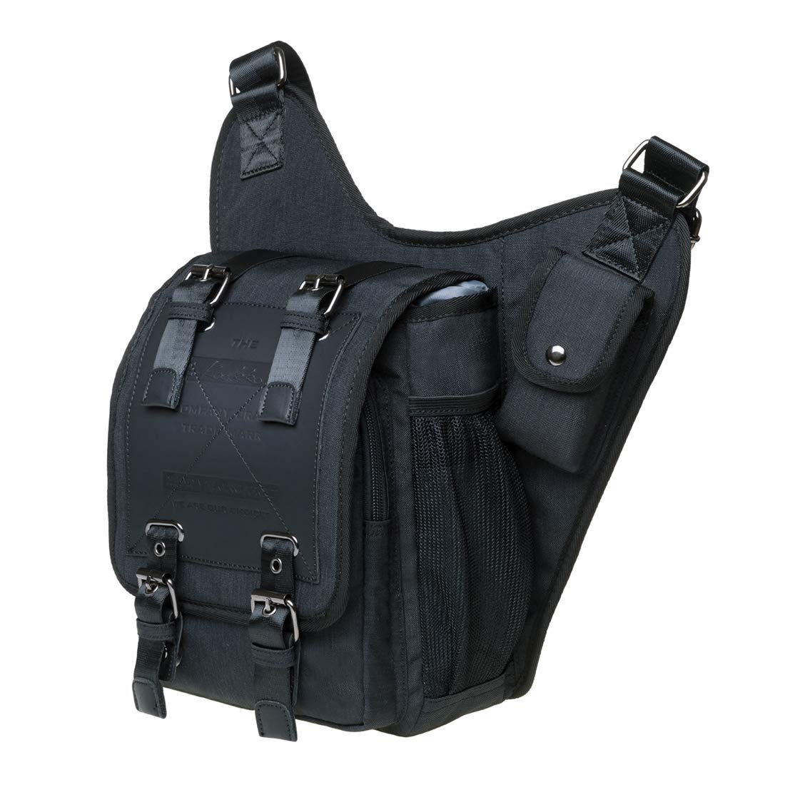 KAUKKO Fd252 Umhängetasche Unisex (10 Stück), Schwarz Jnl-fh03-1-03-fba, S, Vintage
