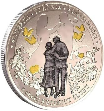 Forever Love Coin Romantic Happiness Coin Gifts Coin Gifts for Wedding Anniversary