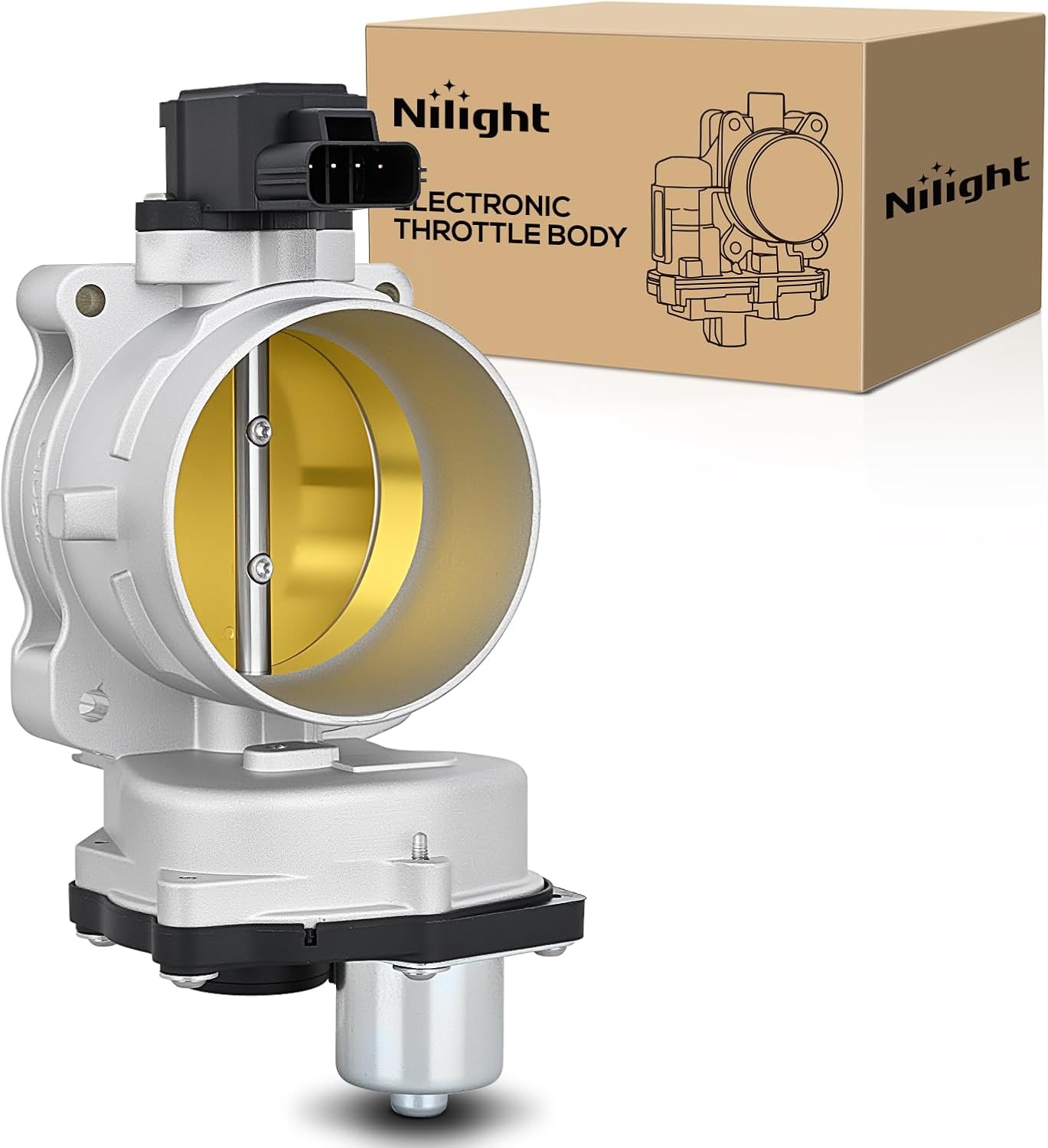 Nilight Electronic Throttle Body for Ford F-150 2004-2010, Ford Expedition 2005-2014, Replacement Throttle Body, #8L3Z-9E926-A 6L3Z-9E926-A