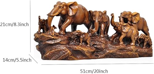 Miniatura 2 de Chinese feng shui statue sculpture Feng Shui Elephant Decoration Living Room Decorations Desktop Decoration Elephant Statue Elephant Adornment