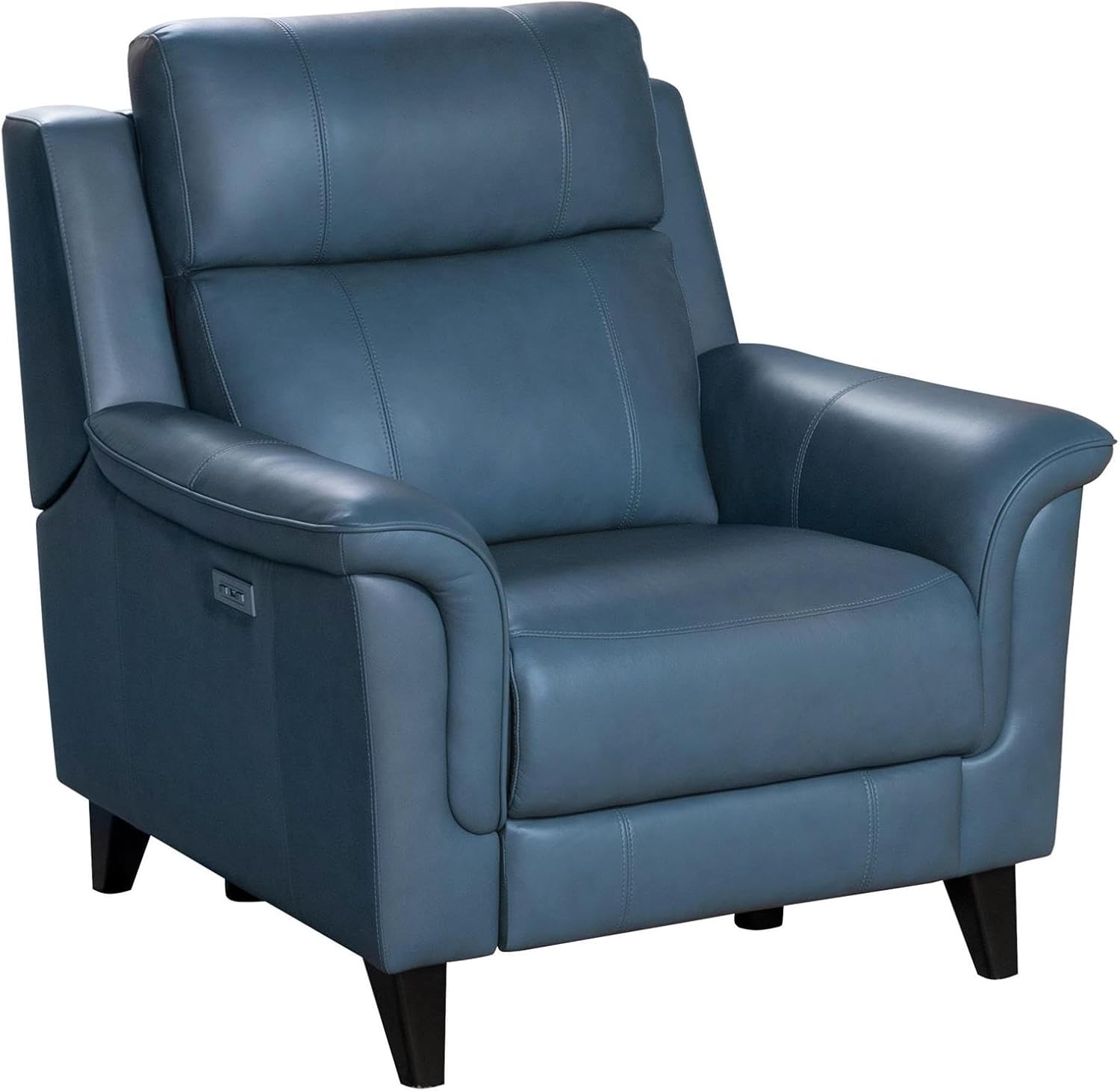 BarcaLounger Kester Power Recliner w/Power Head Rest, Masen Bluegray