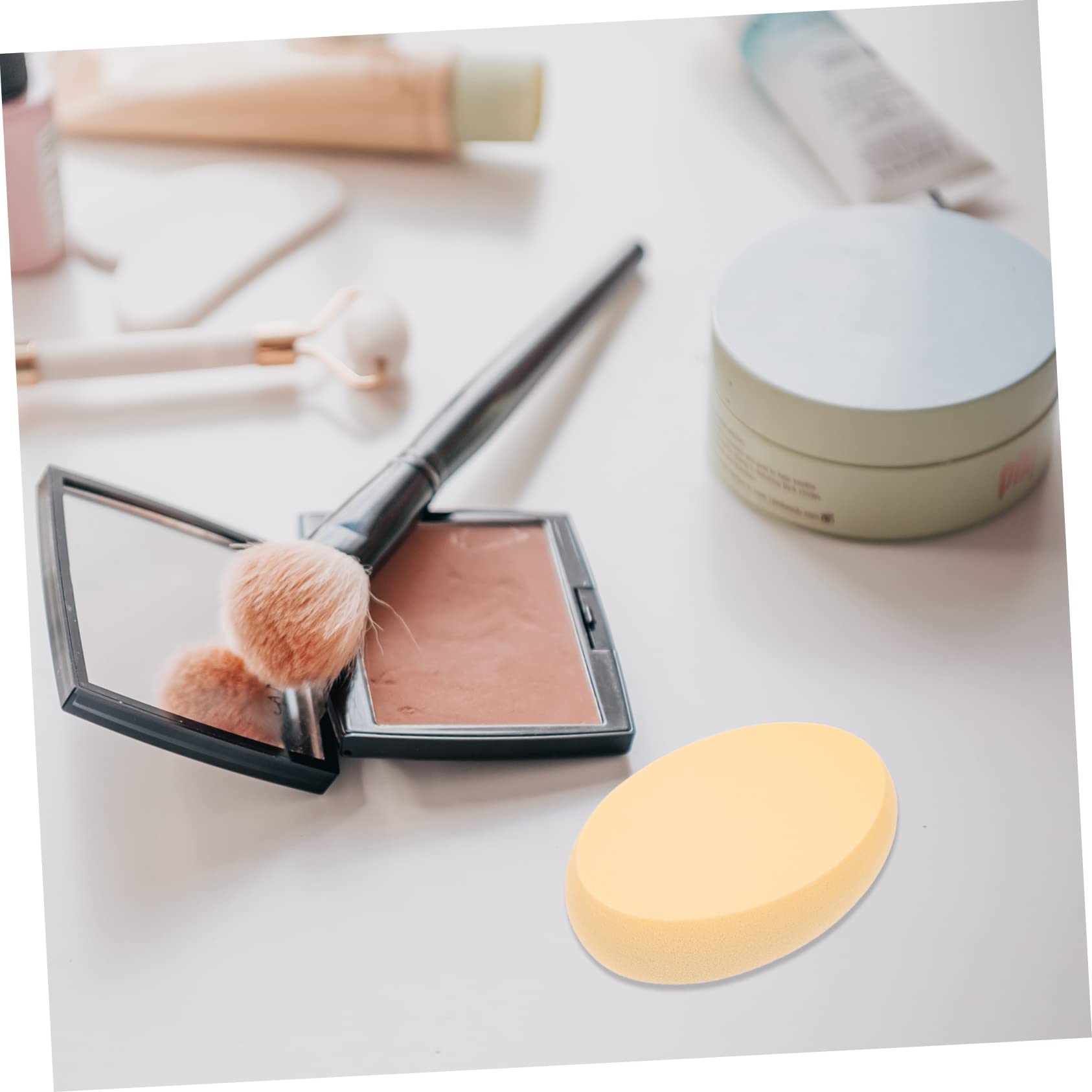 MAGICLULU 4 Set Di Spugne Per Il Trucco Per Sfumare Set Di Spugne Ovali Accessorio Per Il Trucco Cosmetico 6 Pezzi * 4