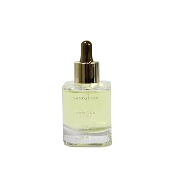 Sand and Fog Vanilla Cake Parfum Oil, 1.7 fl oz, Glass Dropper Bottle