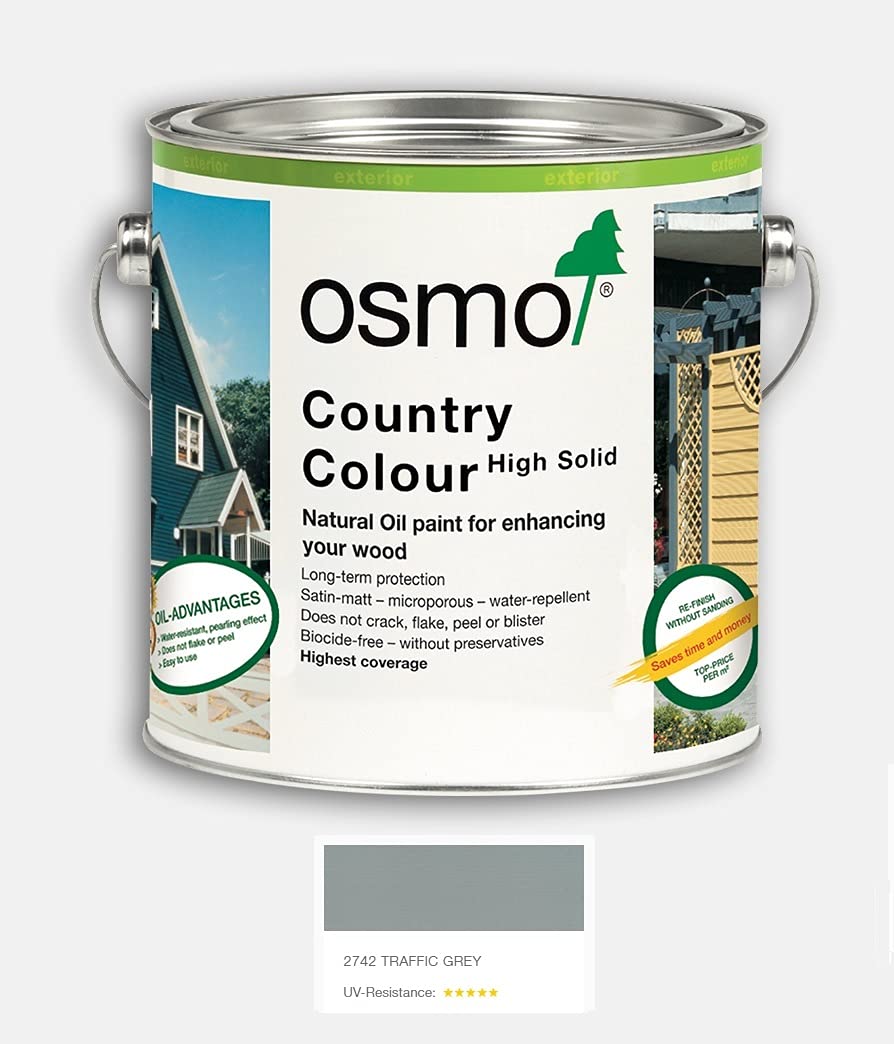 Osmo Country Colour 2.5L - Traffic Grey - 2742