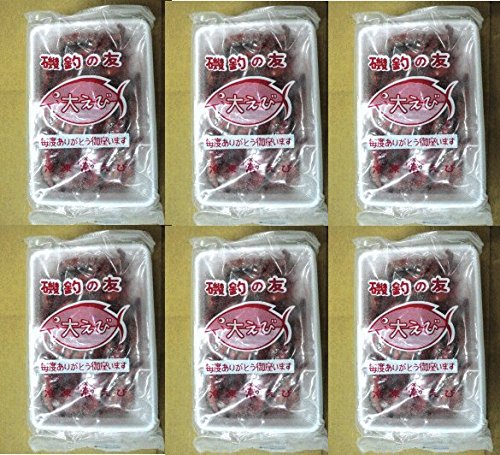 Amazon | 山常芝エビ大 6個セット 釣り餌 冷凍ツケエサ テンヤ | 船釣り用