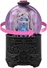 Monster High Potions Crystal Globe mini dolls, 8cm surprise character figures with water changes, talisman and tarot card (Characters may vary), JCX99