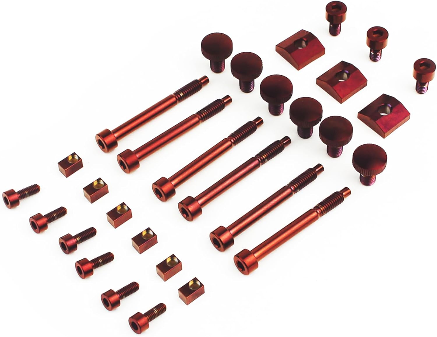 Guyker Red Titanium Alloy FR Screw 1 Set Tremolo System Electric Guitar