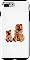 Vista 9 de Funda para iPhone 15 Cute Chow Chow Dogs