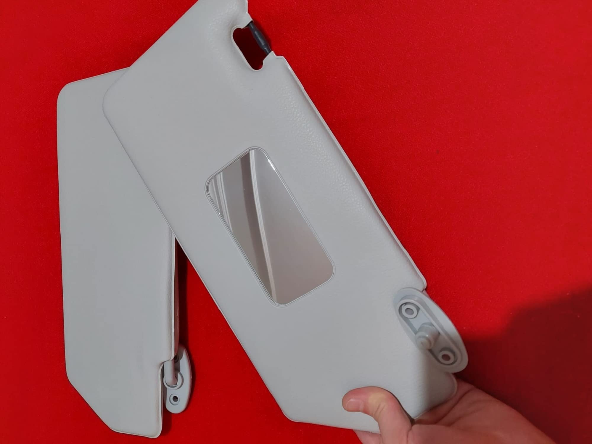 Aletta Parasole Per Fiat Panda 2003-2011 Con Specchio - Lato Destro, Misure 40x16,5x3 Cm - Foto 11