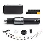 4V Mini Cordless Rotary Tool Kit, 25000RPM, 5-Speed USB-C Rechargeable Rotary Tool with 35 Accessories, LED Light, Power Tool for 3D Printer Sanding, Polishing, Drilling, Carving, DIY Crafts