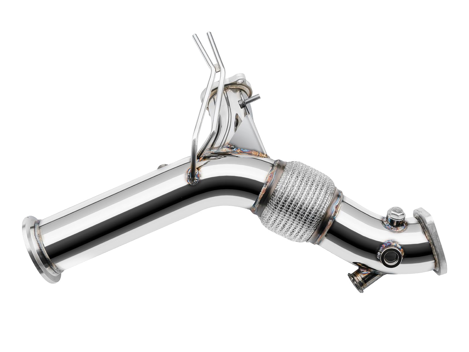 fmic.eu PERFORMANCE Downpipe für BMW G30 540d B57 Edelstahl Performance Upgrade reduziert Abgasgegendruck verbessert Turbolader Effizienz und Motorleistung
