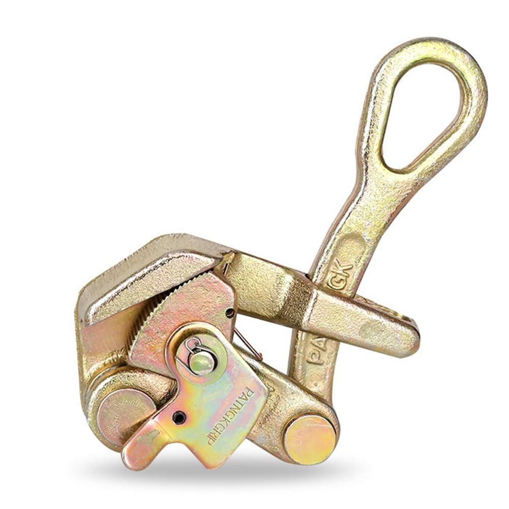 UDSKNV[KSL Wear Steel Rope Jaw Puller 1T Cable Tensioner High Hardness for Construction Wire Grip Wire Rope Clamp