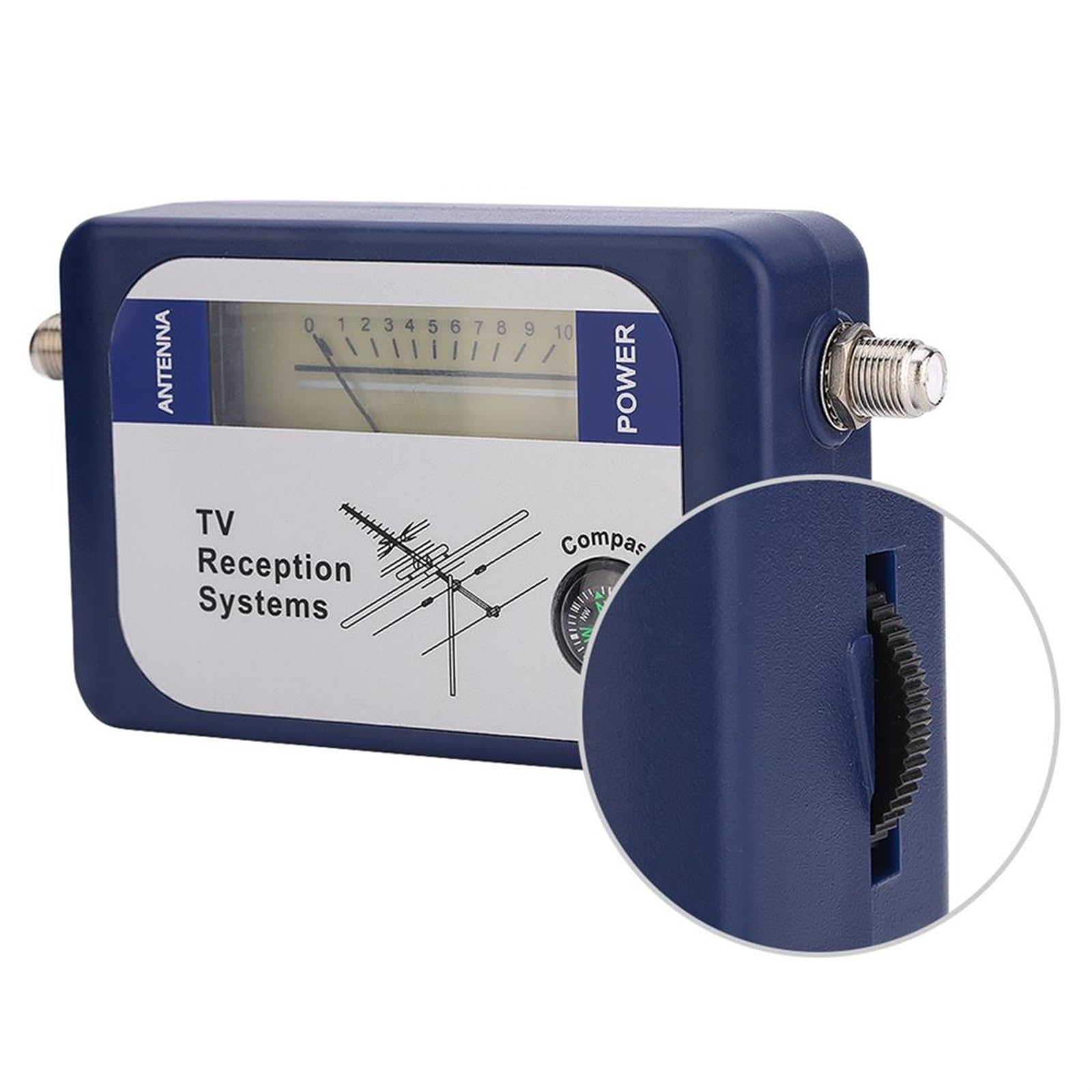Mini DVB-T Finder Antenna Digitale Terrestre Antenna TV Misuratore Di Potenza Del Segnale Puntatore Rilevatore Ricevitore Satellitare TV Accessori Facile Da Usare