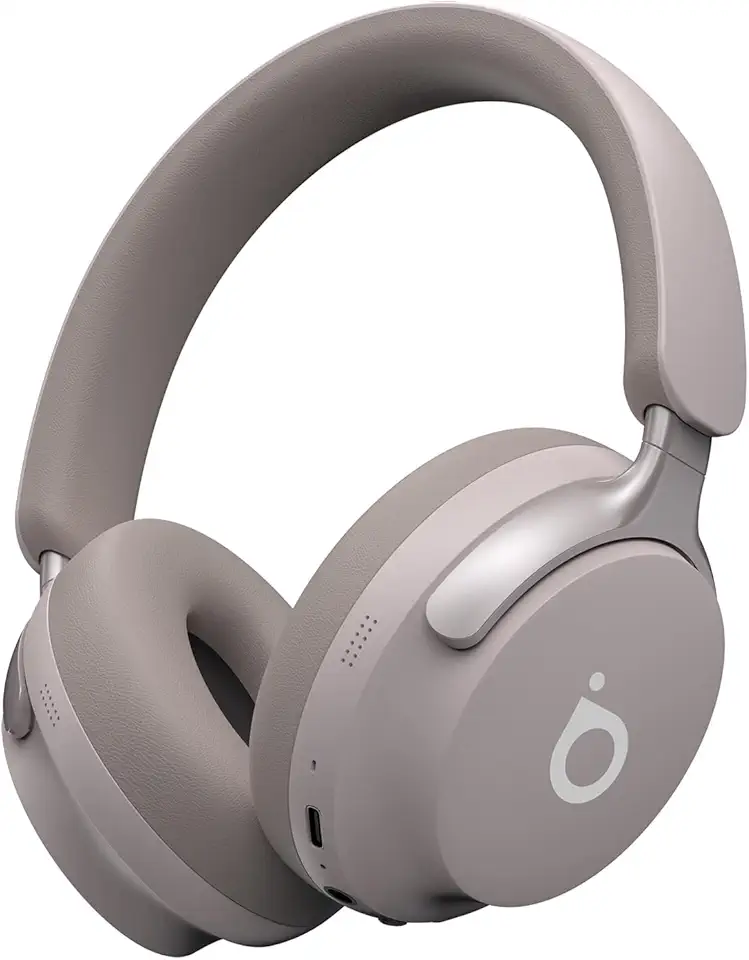 Basike Fone de Ouvido Bluetooth 5.4, Headphone Bluetooth com Cancelamento de Ruído Ativo ANC, Microfone Integrado, Som de Alta Fidelidade, 40 Horas de Bateria – Rosa