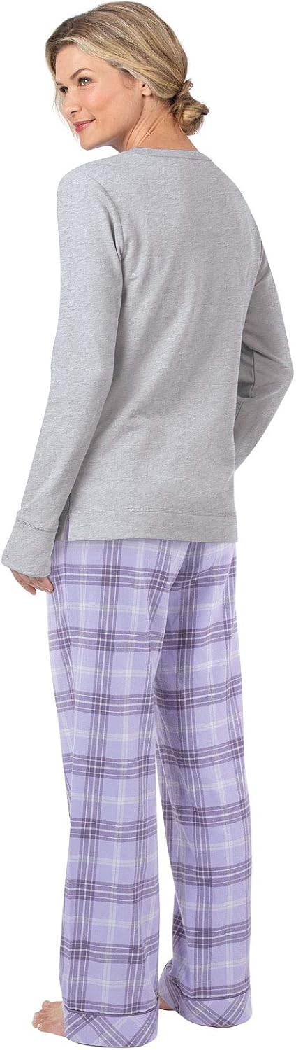 Addison Meadow Flannel Pajamas Women - Pajama Set For Women, Plaid - Image 2