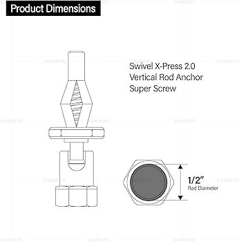 Amazon.com: Everflow Sammys 8272957-50 SXP 2.0 1/2 Inch Screw