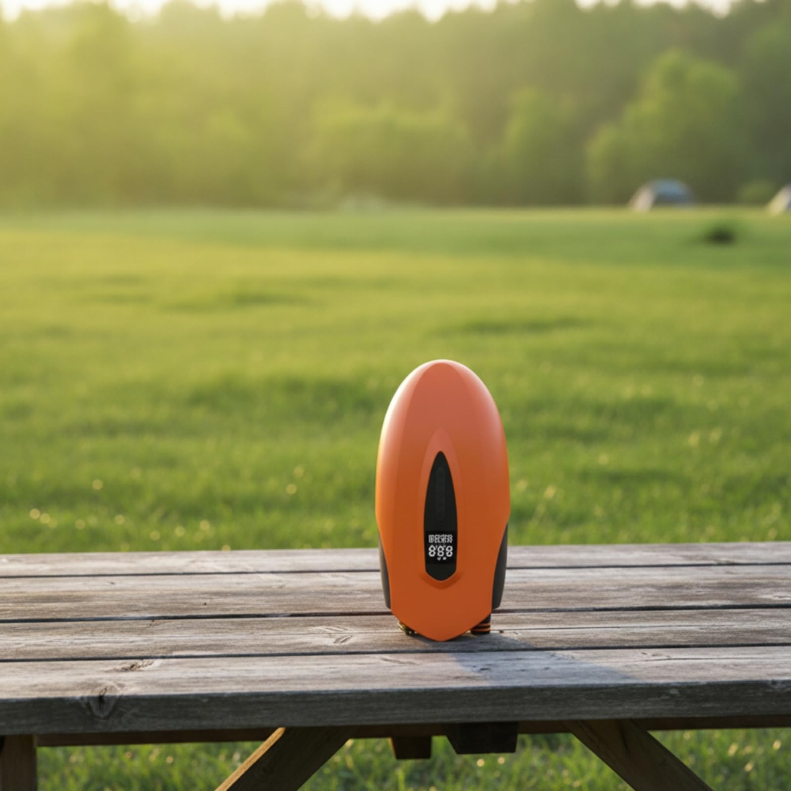 Pompa Portatile Gonfiatore Compressore Elettrico Mini Pompa con Due Stadi 350 L/min E 90 L/Schermo Tubo 0.8 Cavo 3 M Adatta per Materasso Ad Tenda Gommone Attrezzatura Outdoor