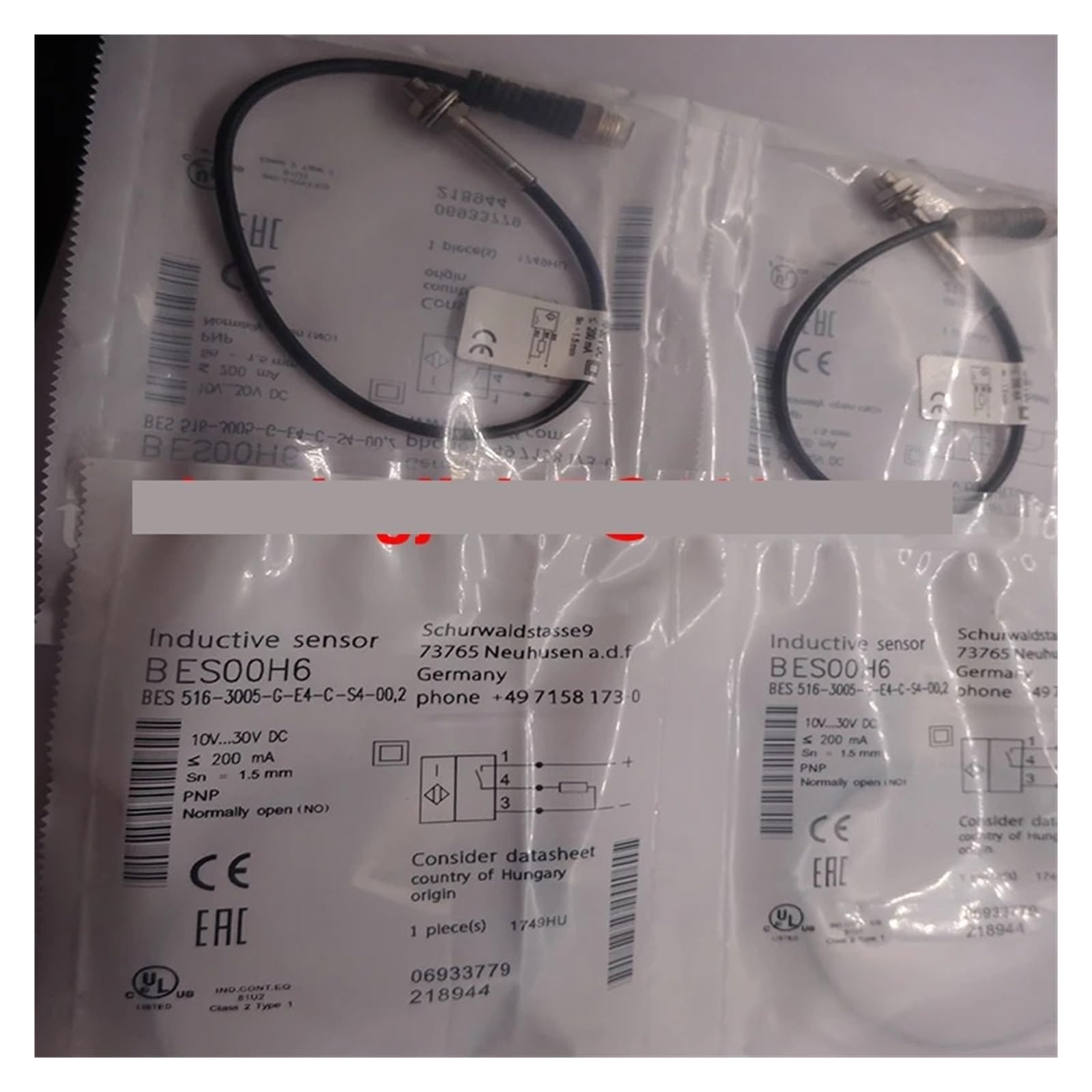 Tpkmvgap One Color 1Pcs Bes516-105-Sa1-05 Bes516-105-Sa5 Bes516-105-Sa1 Proximity Switch(Bes516-105-Sa5)
