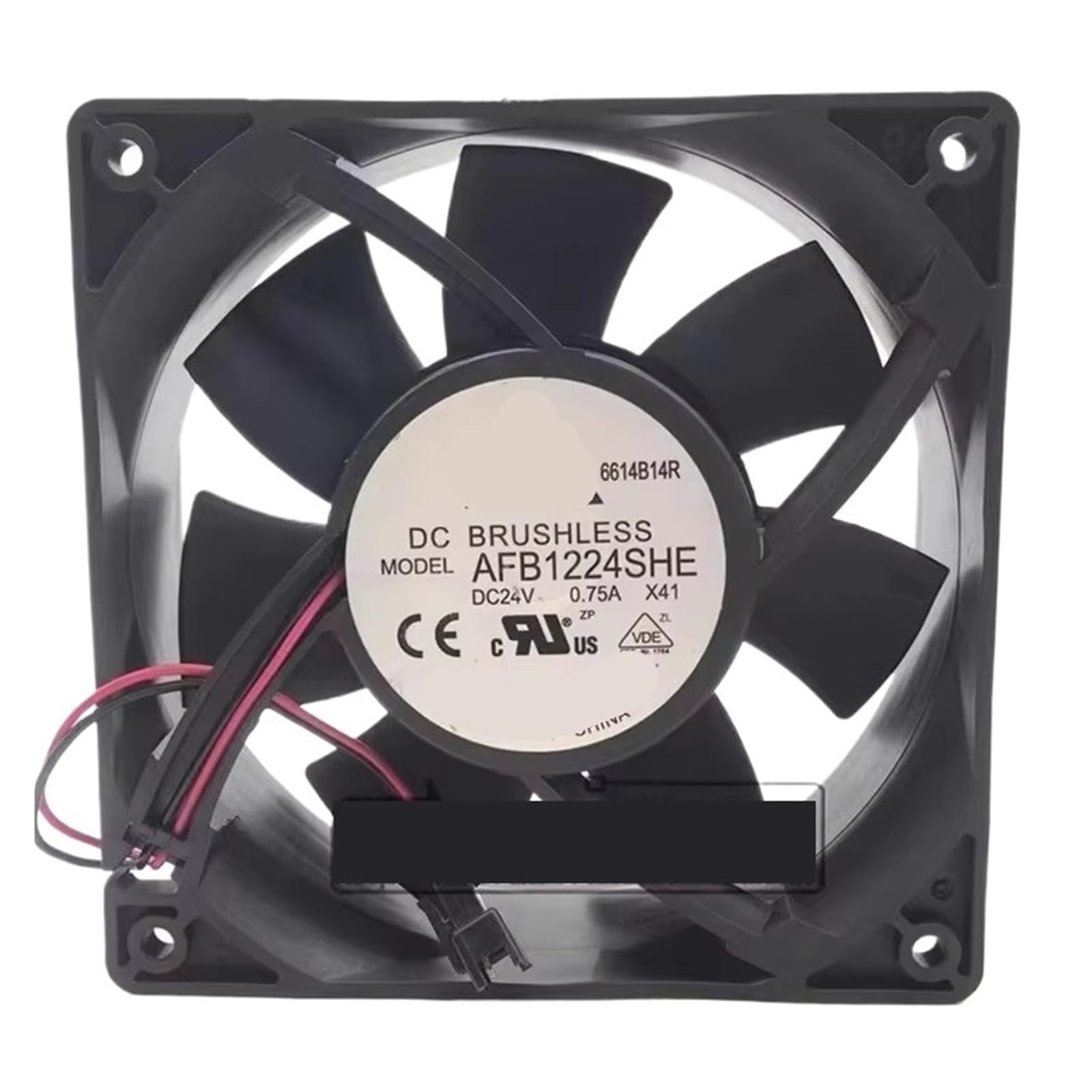 LZIKKGKI AFB1224SHE 120 * 120 * 38MM 24V 0.75A 12CM Cooling fan(2wire A1)
