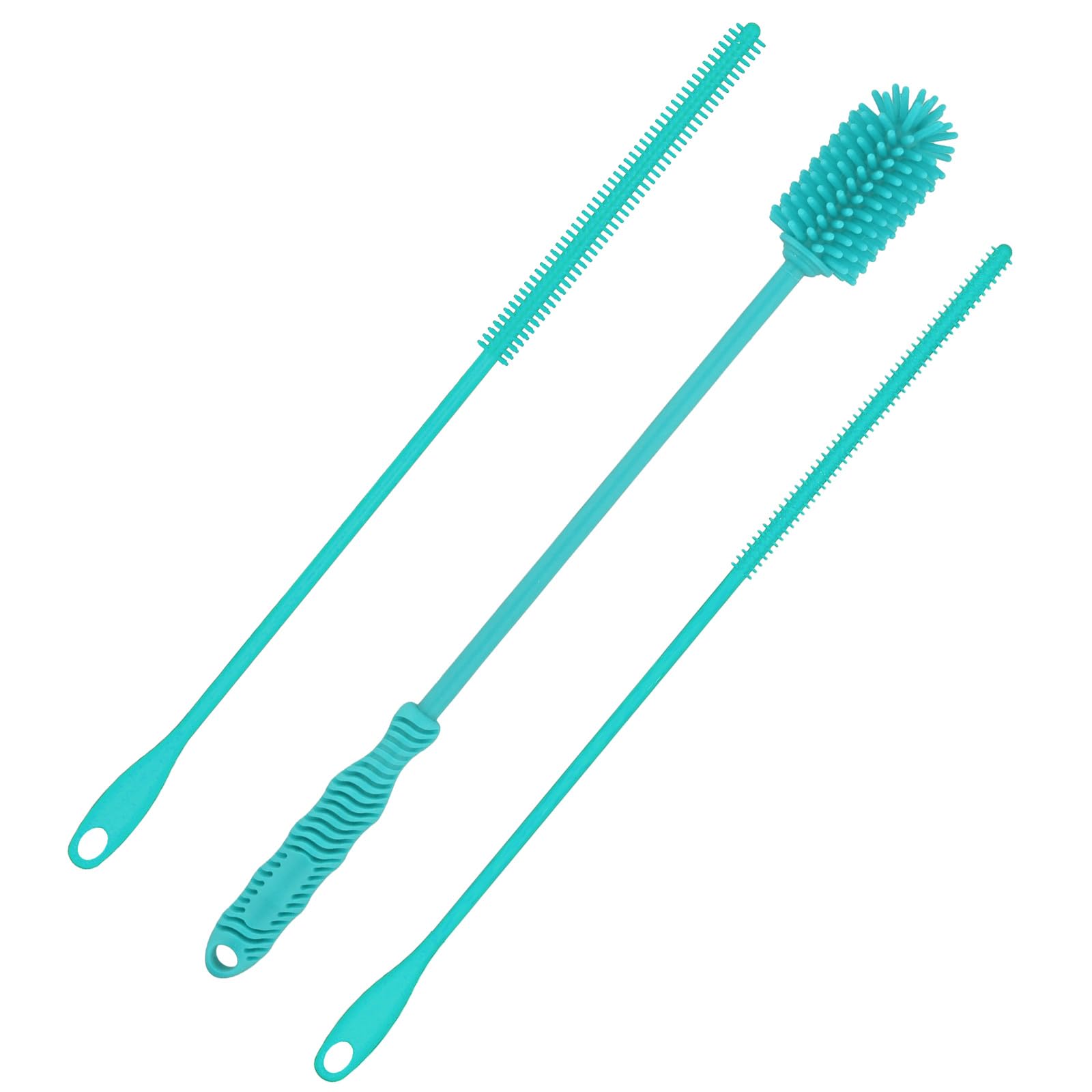 4 Spazzole Per Pulizia Cannucce Extra Lunghe 32 Cm, Set 3 Misure (8/10/12 Mm) Per Stanley, Borracce, Tazze Termiche - 4